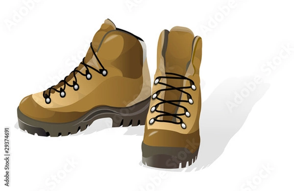 Fototapeta Chaussures de marche