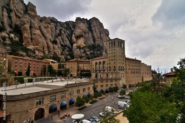 Obraz Mountains montserrat, Spain