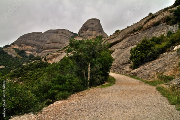 Obraz Mountains montserrat, Spain