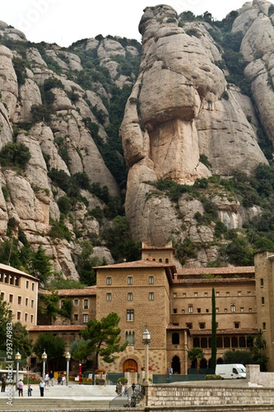 Obraz Mountains montserrat, Spain