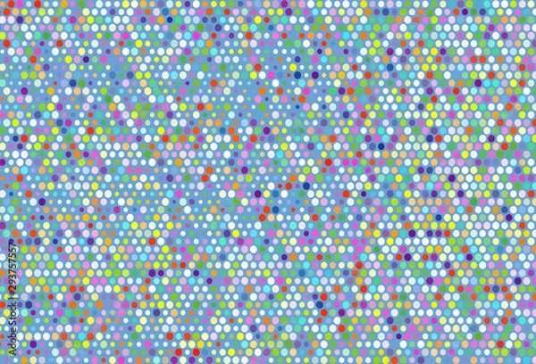 Fototapeta Light Multicolor, Rainbow vector pattern with spheres.