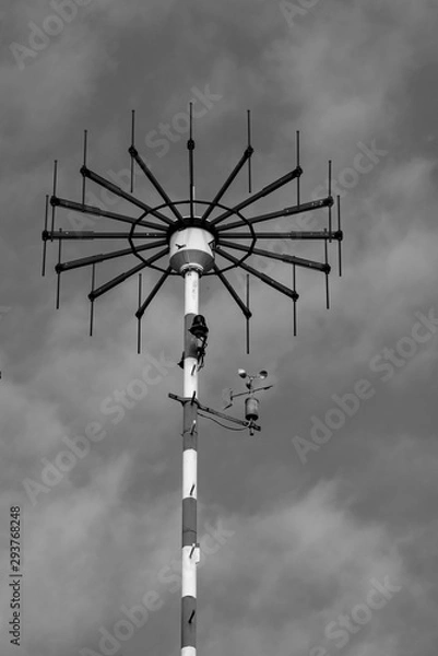 Fototapeta Airfield antenna