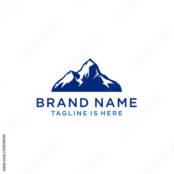 Obraz Mountain icon Logo Template Vector illustration design