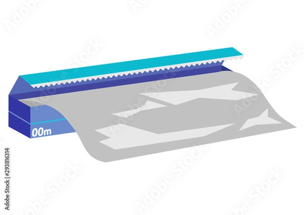 Obraz アルミホイル開く