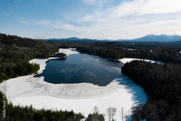 Obraz lake in the mountains