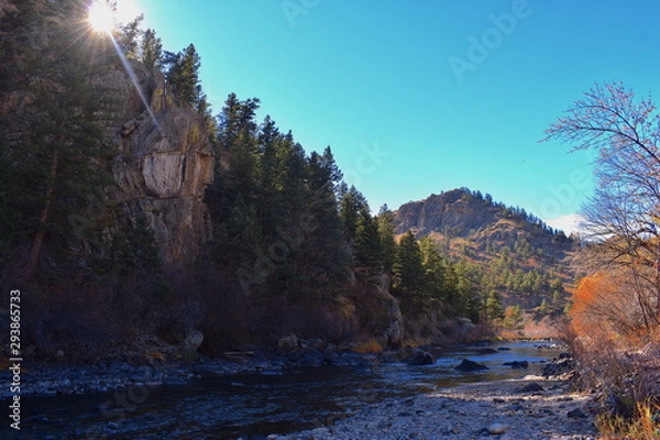 Obraz Poudre River - Colorado