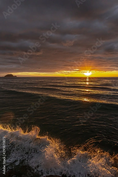 Obraz sunset over the sea