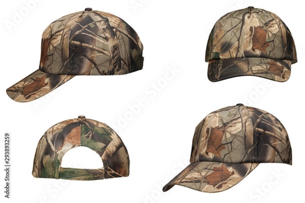 Obraz camo baseball cap