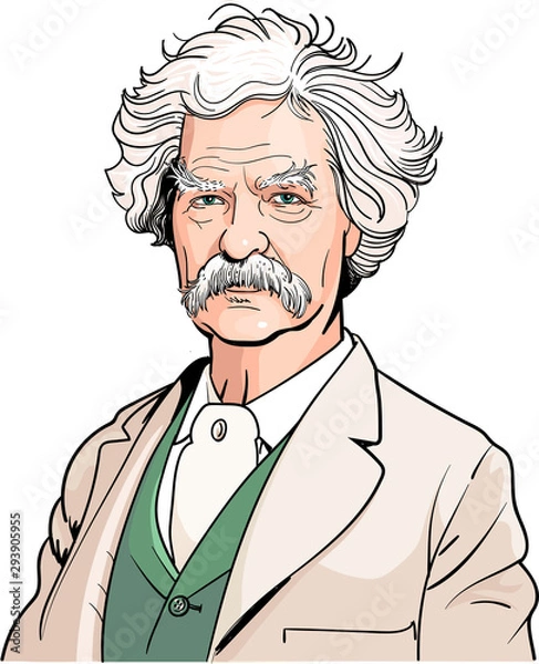 Fototapeta Mark Twain