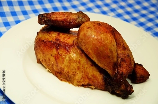 Fototapeta Hähnchenteller