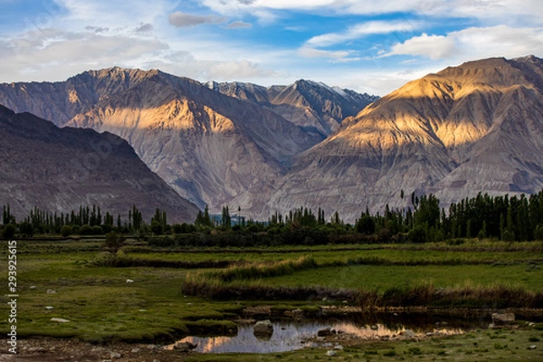 Obraz Nubra Valley in evening 