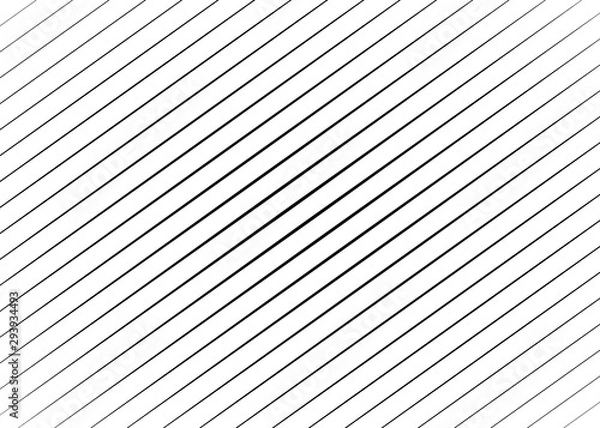Fototapeta Rectangular diagonal, oblique lines, strips abstract, geometric pattern background. Slanting, slope lines halftone texture. Radial, radiating skew / tilt lines.