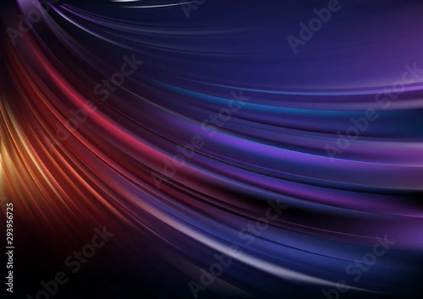 Fototapeta Blue abstract creative background design