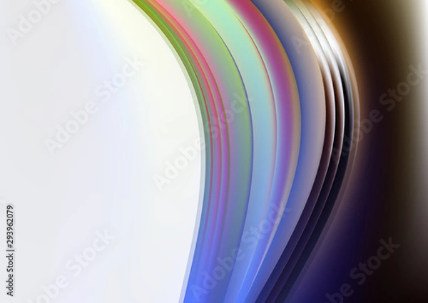 Fototapeta Blue abstract creative background design