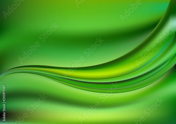 Fototapeta Green abstract creative background design
