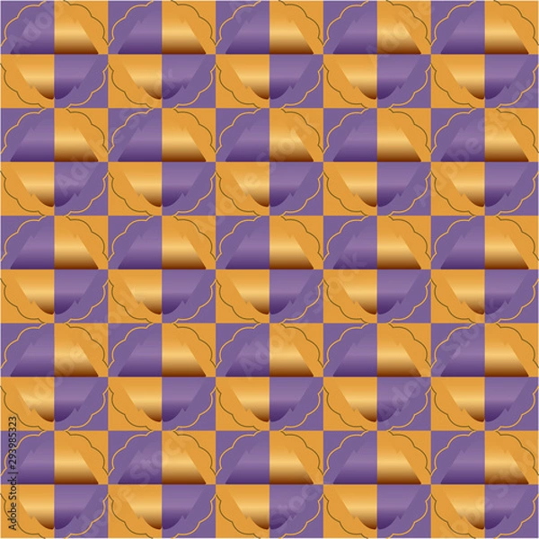 Fototapeta Abstract original seamless pattern