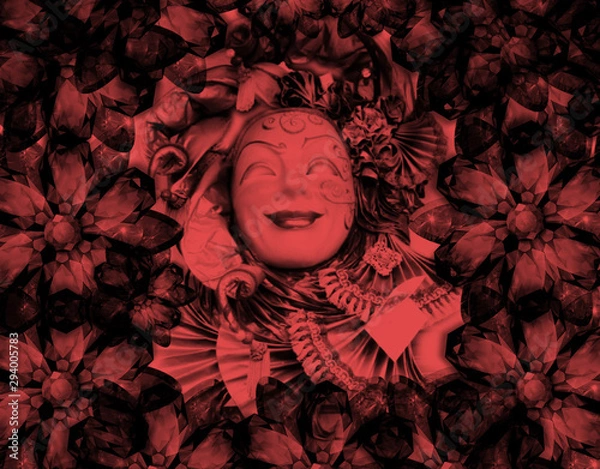 Obraz buddha in temple