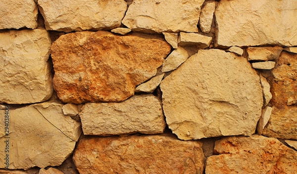 Obraz Background of stone wall texture