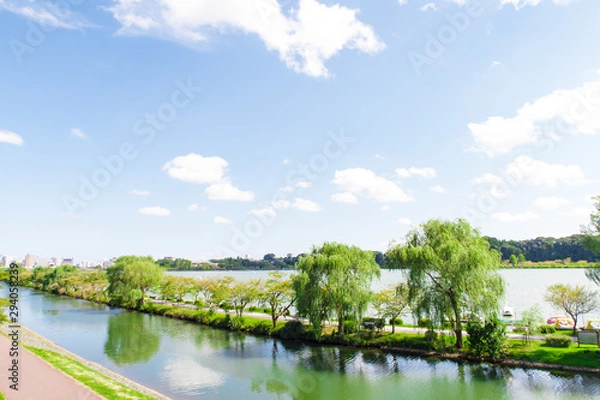 Fototapeta 仙波公園　茨城県