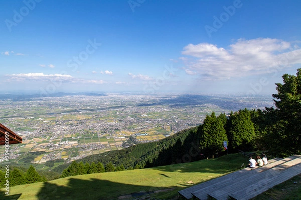 Obraz 〈岐阜県〉池田山からの景色