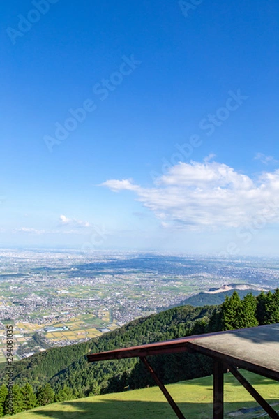 Obraz 〈岐阜県〉池田山からの景色