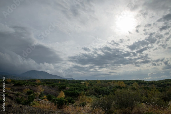 Fototapeta 十勝岳望岳台