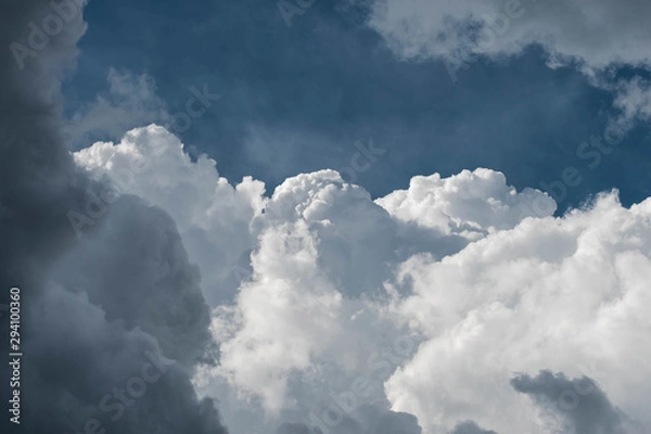 Fototapeta nube sobre cielo