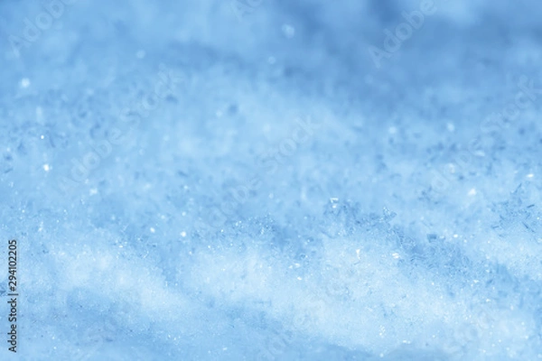 Obraz macro on ice texture background