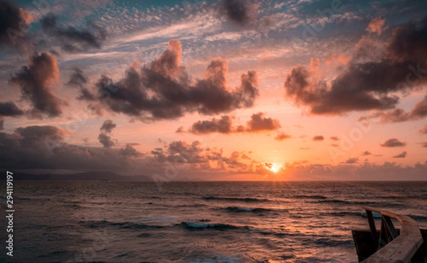 Obraz sunset on beach