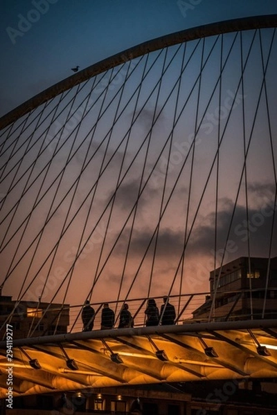 Fototapeta crossing bridge