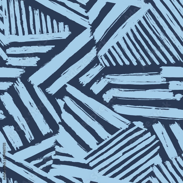 Fototapeta Dazzle camouflage seamless abstract pattern