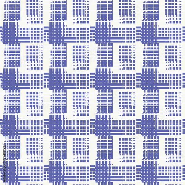 Fototapeta Abstract geometric striped seamless pattern