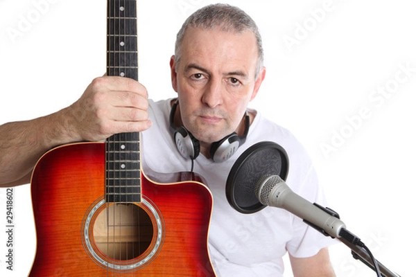 Obraz Man with Guitar.