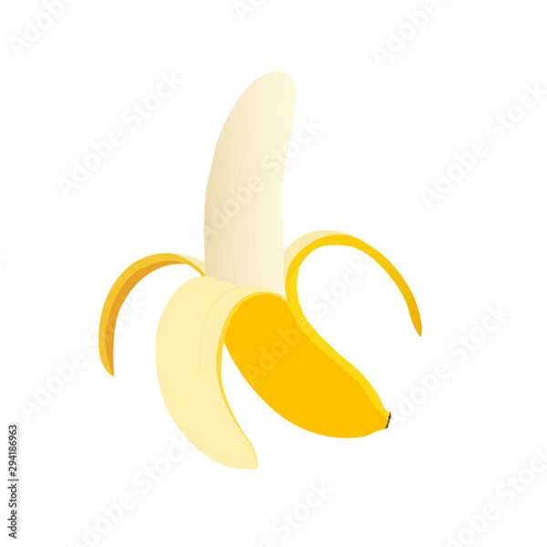Obraz Banana Vector Illustration