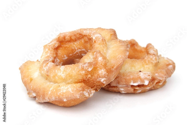 Obraz Two donuts isolated
