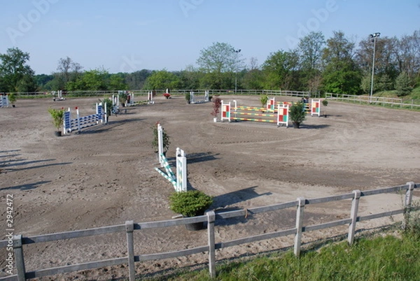 Obraz pista per cavalli