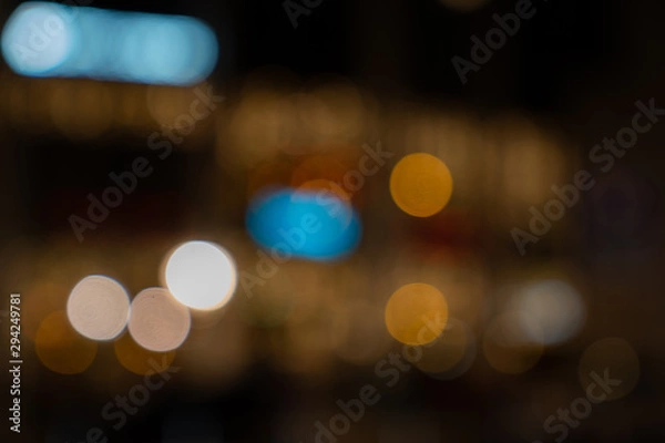 Obraz Bokeh Lichter Hintergrund