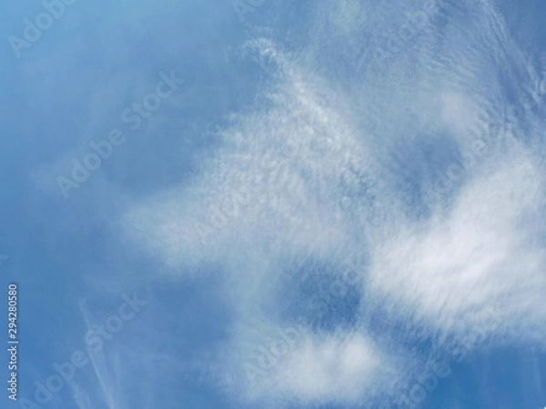 Obraz Blue sky background with clouds