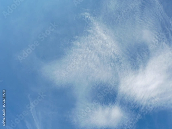 Obraz Blue sky background with clouds