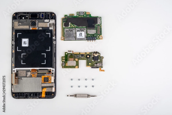 Fototapeta Componenti hardware