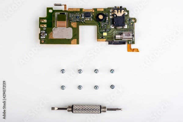 Fototapeta Componenti hardware