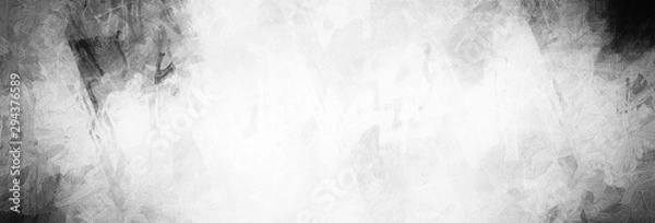 Obraz Dark grunge background ink in abstract style on light background.