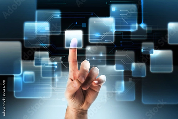 Obraz Interfejs Hi Tech