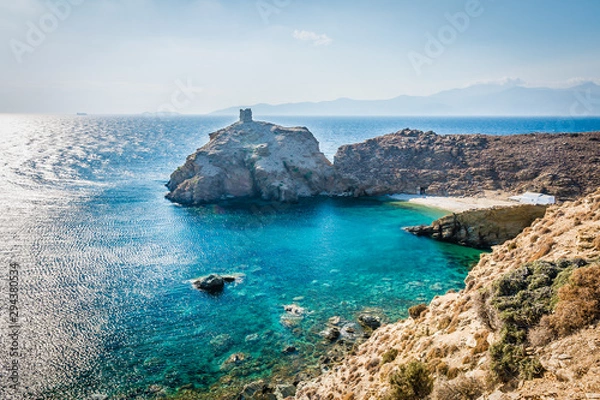 Fototapeta Postcard from Andros