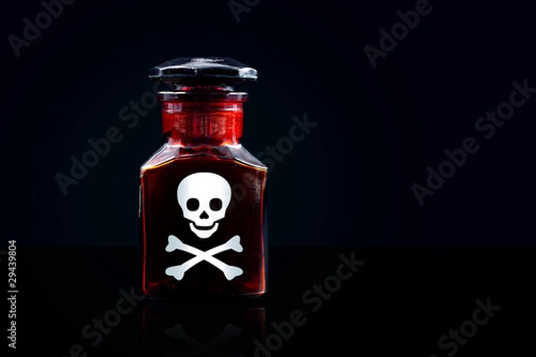 Fototapeta Poison bottle