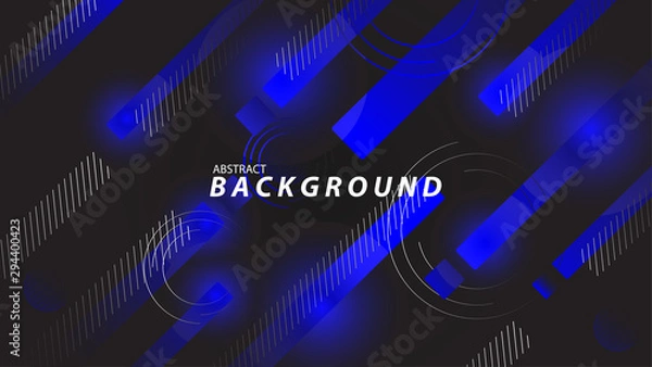 Fototapeta abstract background with technological style