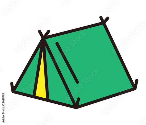 Fototapeta テント03