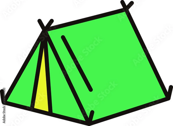 Fototapeta テント03