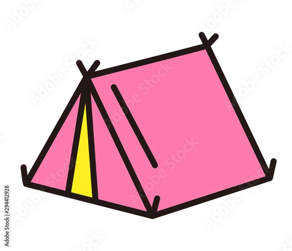 Fototapeta テント05