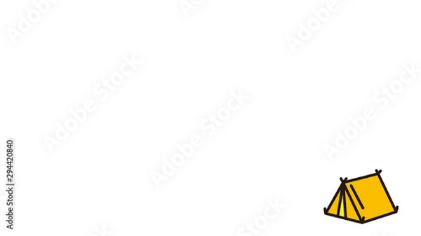 Fototapeta テント09